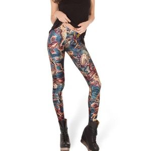 NWOT BLACK MILK HAECKEL'S DINNER LEGGINGS
